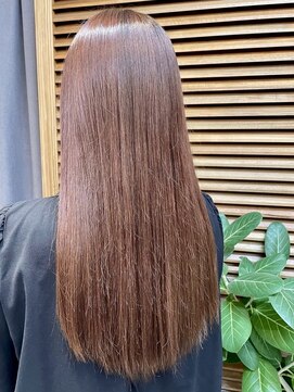 ヘアリゾート粋 トゥジュ 池袋東口店(tujuh) 艶髪ストレート/ブラウン