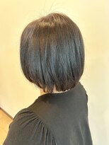 スタジオ アルファプラス 日暮里店(studio α+)&nbsp;ステップボーンカットカットボブショートハイライト白髪ぼかし