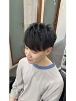 ヘアフォーラム ツーブロックショート