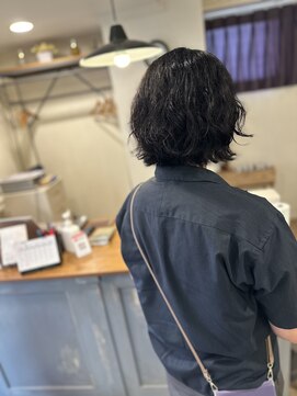 アンジェラ(Angela) 朝のお手入れを楽に♪ボブレイヤーふんわりパーマ