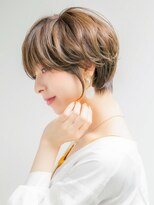 ロンドグロワール 大宮(Lond Gloire)&nbsp;地毛風カラー黒髪切りっぱなしボブ/小顔ショートボブ/大宮