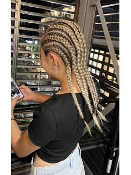 リッチ(RITZY) full cornrow