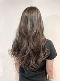 髪質改善＊ロングレイヤーグレーベージュ＊美髪【Zina船橋】