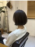 切りっぱなしボブ