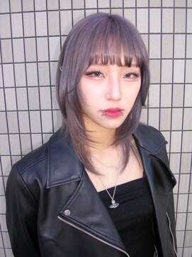 アルレン(Allen) ラベンダーグレー 顔周りレイヤー 宇都宮