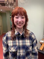 エマ(emma)&nbsp;パーマ×オレンジカラー♪