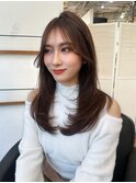 ワンカールで可愛いレイヤーカット/巻かなくても◎【自由が丘】