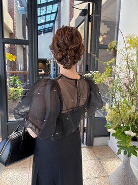 サロンドゥユウ(salon de yu) salon de yu/ 松原加奈#kana_arrange人気シニヨン