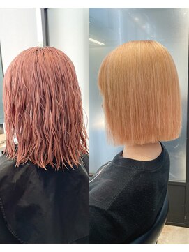 ミラ 銀座(MILA) ハイトーン縮毛矯正