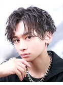 ショートセンターパート×ツイストシャドウ/池袋/池袋駅