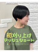 刈り上げマッシュ・ショート♪