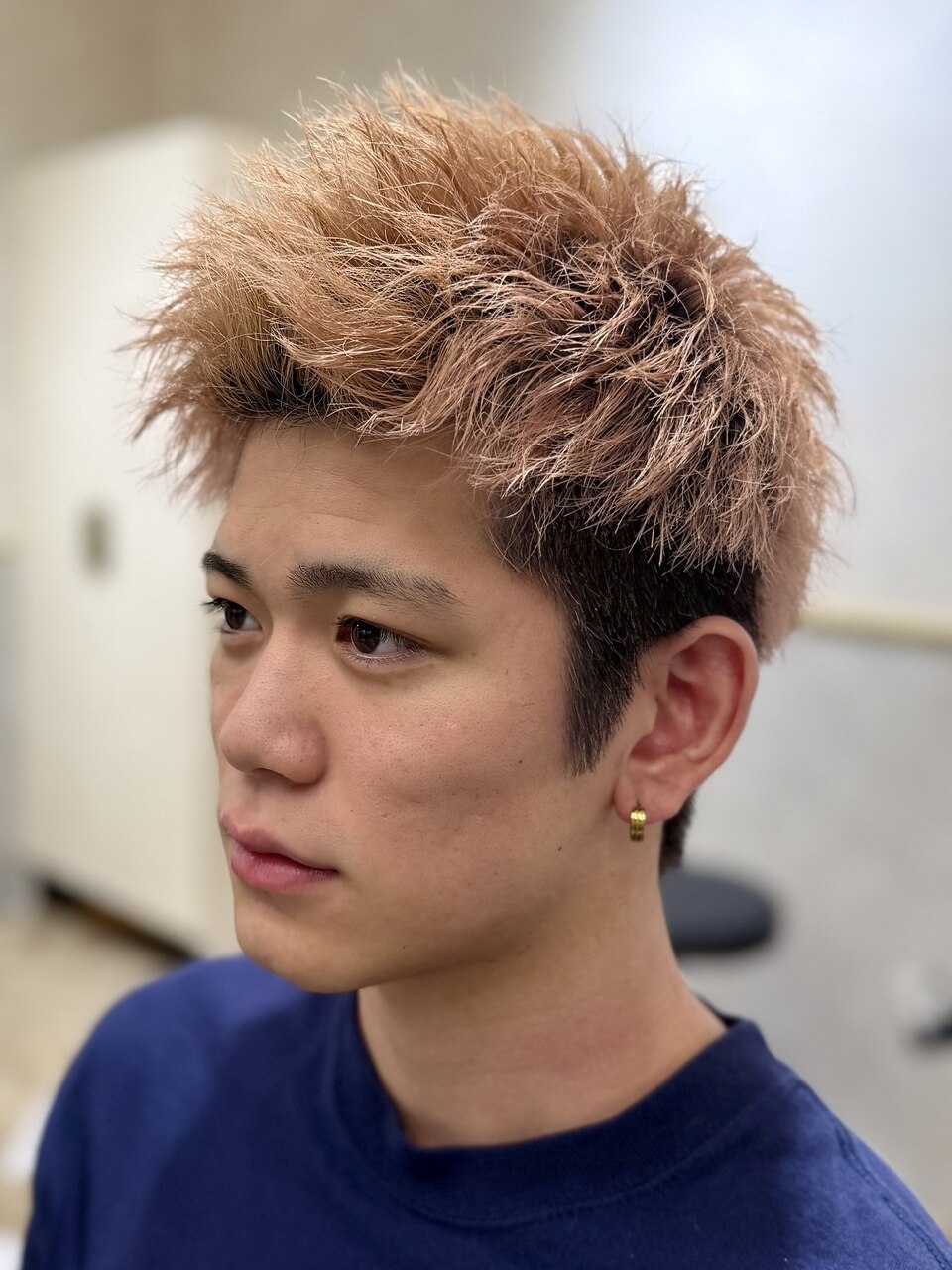 伸びかけスパイキーショートからジェットスタイルに！：L261545685
