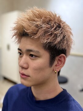 エイト ホワイト 札幌駅前店(EIGHT white) 伸びかけスパイキーショートからジェットスタイルに!