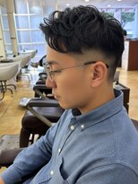 ネクストラグザ 大阪店&nbsp;ツーブロック×パーマ