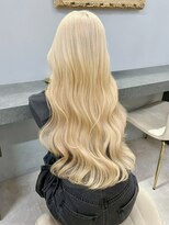 オズ 郡山駅前店(OZ)&nbsp;小顔レイヤーカット×アッシュブラウン髪質改善透明感ベージュ◎