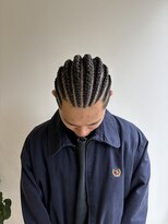 オルヴァ(Orva)&nbsp;コーンロウ×テーパーフェード