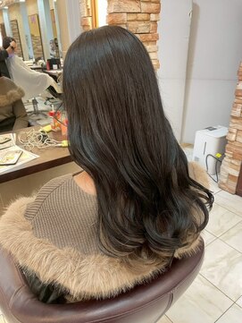 ルページ 千葉(lpage) 髪質改善/顔周りレイヤーカット/グレージュ[千葉/千葉駅]