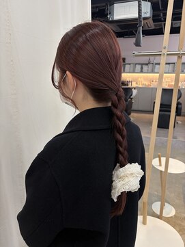 【住野 桃香】ワインレッド