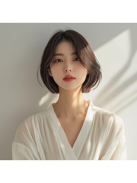 e.m.a プレミアムビューティーサロン 栄駅店(e.m.a PREMIUM BEAUTY SALON) ボブ/イメチェン/外ハネボブ/美髪/ワイドバング/髪型