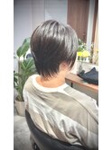 ナチュラル大人ショート