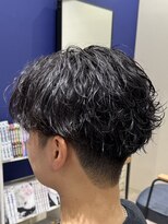 ハッシュタグネイビー 仙台駅前店(#NAVY)&nbsp;波巻きツイスパ仙台美容室シャドウパーマウルフフェザーパーマ