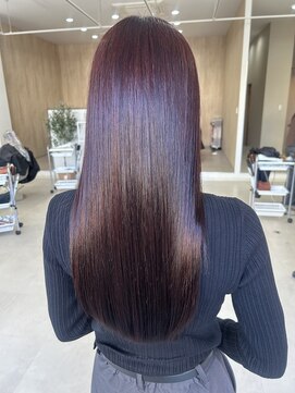 ミリ 奈良店(mm) チェリーブラウン/カシスレッド/暖色カラー/近鉄奈良