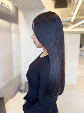 アナ ラーナ(Anna Lanna) ダークパープルグレージュでおとな暗髪【奥村北斗】