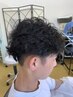 【メンズ人気No1】似合わせカット＋ツイストスパイラルパーマ＋炭酸シャンプ