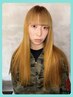 【3F.山崎葉月指名限定】(平日限定)髪質改善カラー・カット¥18700→¥15960