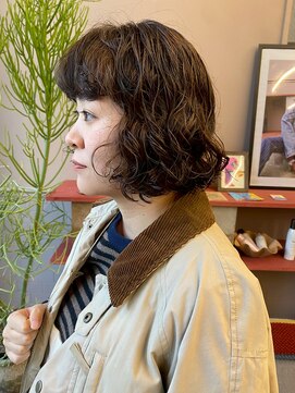 フェンヘアーアイス 中目黒(Fen.hair ici) 20代透明感パーマ◎ゆるふわパーマ×ショコラブラウン