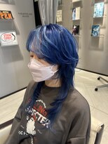 アース オーセンティック 新浦安店(EARTH Authentic)&nbsp;ウルフレイヤーカラー