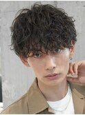 渋谷メンズパーマツイストスパイラルパーマ波巻きパーマツイスパ