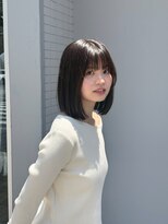 キユ(qiyu)&nbsp;簡単スタイリングやわらか丸みミディボブ[広島/八丁堀]