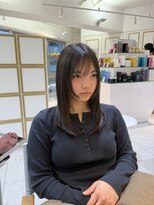 ビビディ バビディ ブー 河原町三条店(Bibbidi.bobbidi.boo) ▽顔まわりレイヤー/レディース/ミディアムロング
