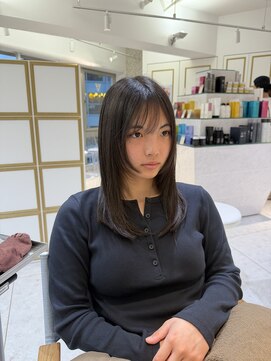 ビビディ バビディ ブー 河原町三条店(Bibbidi.bobbidi.boo) ▽顔まわりレイヤー/レディース/ミディアムロング