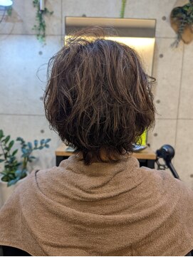 ミューズ 藤が丘店(MUSE) After/50代/白髪ぼかし×レイヤーカット