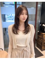 ディスオモテサンドウ 表参道(This OMOTESANDO) 縮毛矯正 レイヤースタイル OMAE