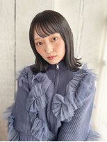 ナル 宇都宮(nalu)&nbsp;nalu宇都宮/髪質改善/縮毛矯正/透明感/外ハネミディ/宇都宮