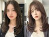 ◆◆【上岡&関指名/2~3回目ご来店の方】カット+カラー+美髪ケア￥12320