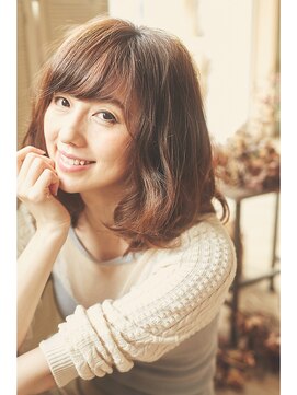 フレイムス ヘアアンドリラックス 吉川店(Frames hair&relax) 大人可愛いふわっとミディ♪【フレイムス吉川】