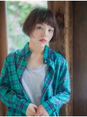 ☆小顔マニッシュショート☆【大島】