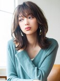 松宮錦糸町/モカベージュ/ココアベージュ/ゆるふわ/シアーカラー