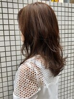 エヌ トーキョー(enu TOKYO) ナチュラルレイヤー　ハイライト　明るい白髪染め
