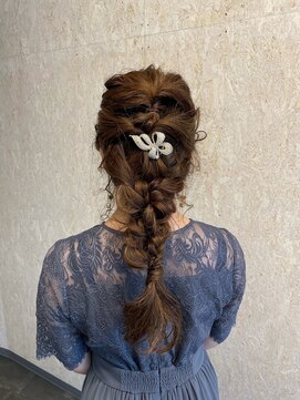 ヘアデザイン ジャム(hair design JAM) 編みおろし