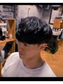 ザ ハレ 問屋町店(THE HALE'S) 重めマッシュに緩いスパイラルを!