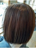 白髪ぼかしハイライト