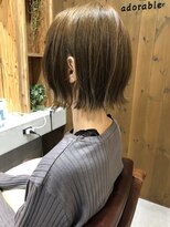 アドラーブル 女池店(adorable)&nbsp;大人かわいい☆小顔リップライン丸みショート