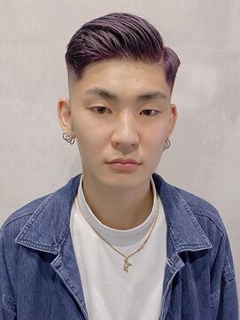 フランクスバーバーリザーブ 人形町店(FRANK’S BARBER RESERVE) 七三スキンフェードダブルカラー　ｙ