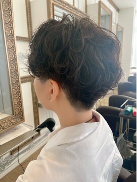 コワファースト 大分(COIFF1RST) 刈り上げマッシュにパーマstyle