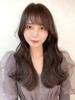 ロンド マーレ 天神大名店(Lond mare)&nbsp;韓国くびれヘア/ミディアムヘア/韓国ヘア/ココアベージュ